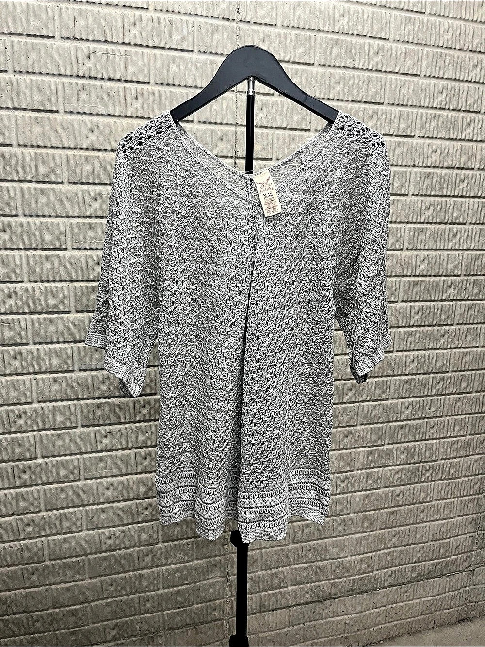 Faded Glory Gray Cardigan Size XL